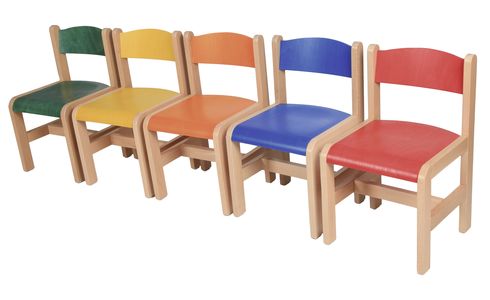 Dětské dřevěné židle